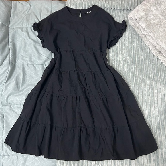 LAST CHANCE | Black Sundress - Picture 3 of 3